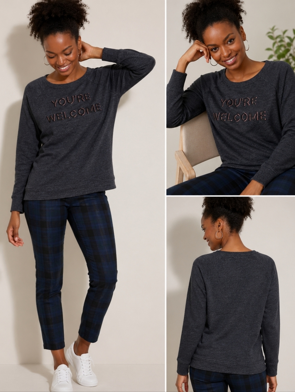 LOFT YOU'RE WELCOME SWEATER
